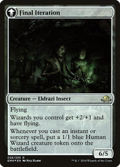 Docent of Perfection // Final Iteration [Eldritch Moon Prerelease Promos] | Black Swamp Games