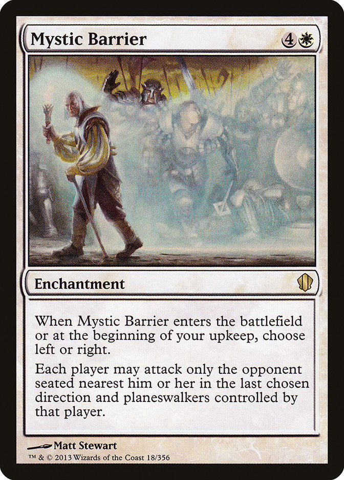 Mystic Barrier [Commander 2013] | Black Swamp Games