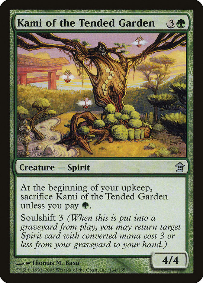 Kami of the Tended Garden [Saviors of Kamigawa] | Black Swamp Games