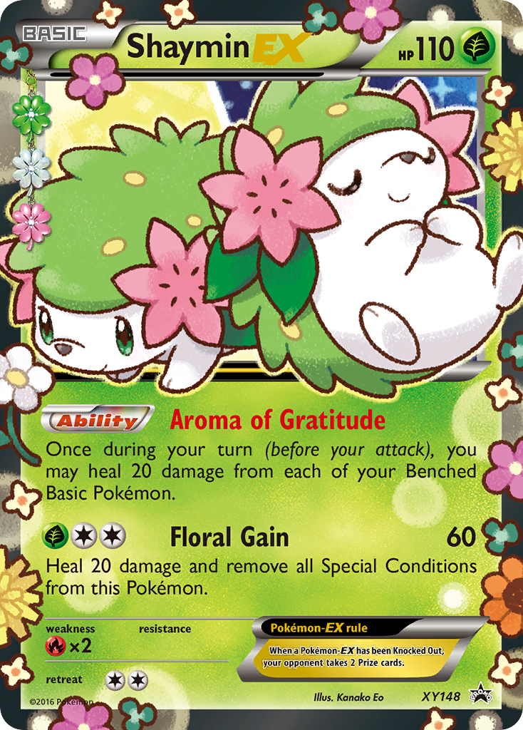 Shaymin EX (XY148) [XY: Black Star Promos] | Black Swamp Games