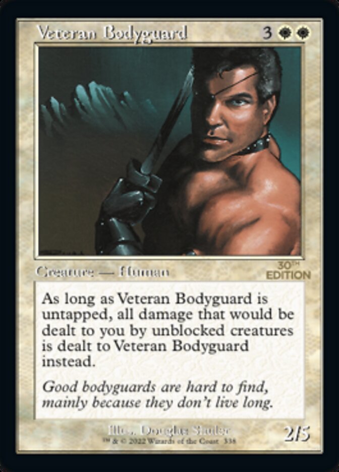 Veteran Bodyguard (Retro) [30th Anniversary Edition] | Black Swamp Games