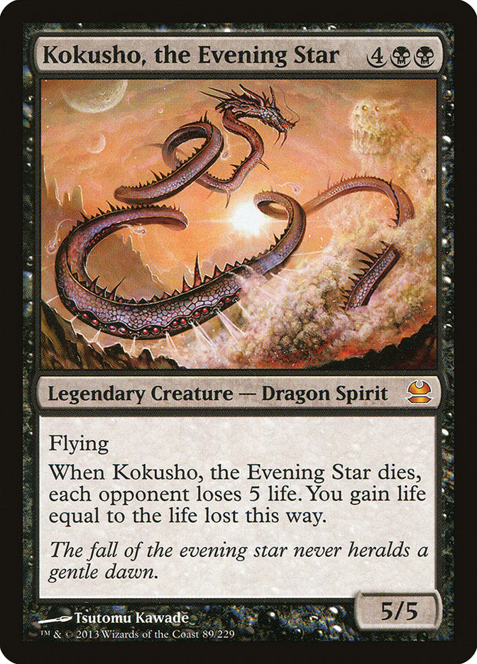 Kokusho, the Evening Star [Modern Masters] | Black Swamp Games