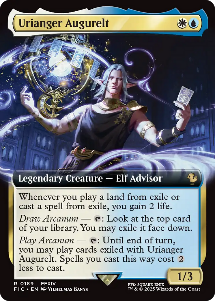 Urianger Augurelt (Extended Art) [FINAL FANTASY Commander] | Black Swamp Games