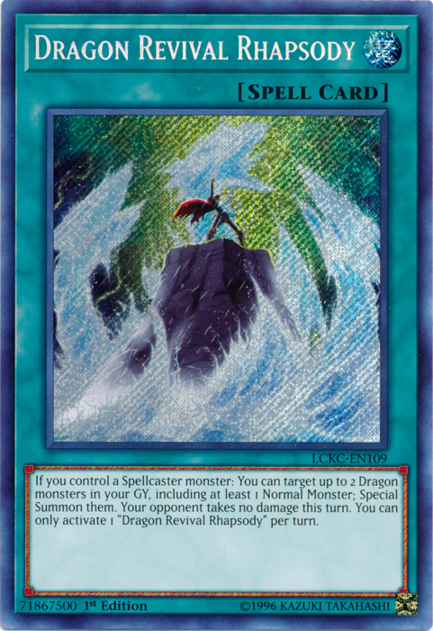 Dragon Revival Rhapsody [LCKC-EN109] Secret Rare | Black Swamp Games