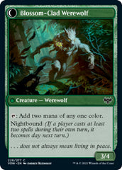 Weaver of Blossoms // Blossom-Clad Werewolf [Innistrad: Crimson Vow] | Black Swamp Games
