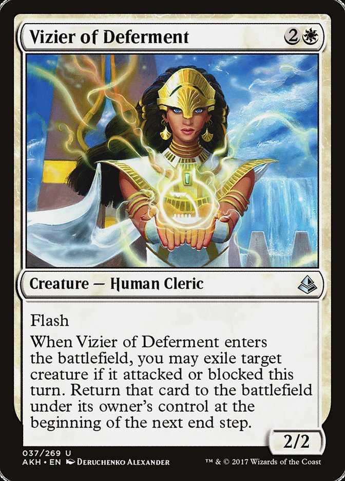 Vizier of Deferment [Amonkhet] | Black Swamp Games