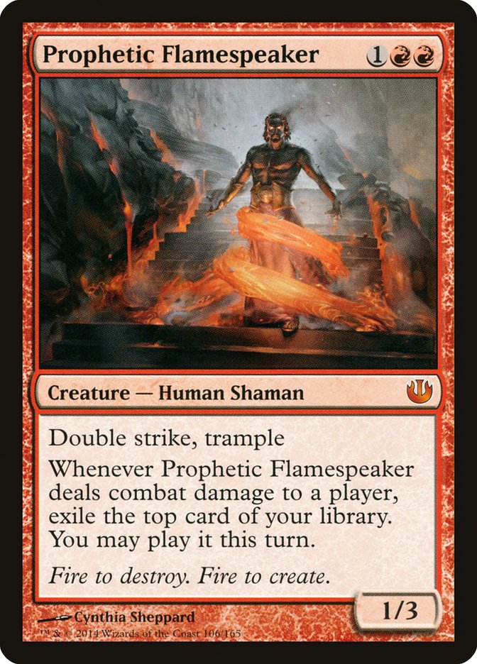 Prophetic Flamespeaker [Journey into Nyx] | Black Swamp Games