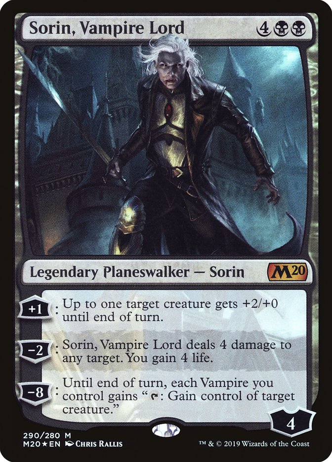 Sorin, Vampire Lord [Core Set 2020] | Black Swamp Games