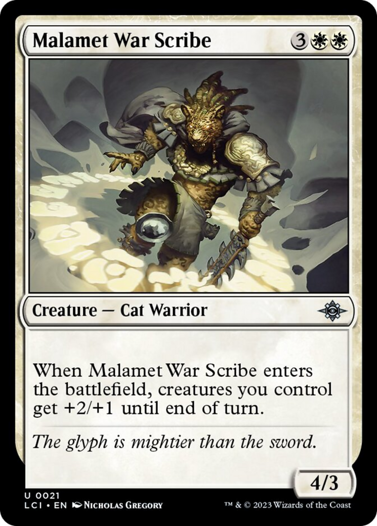 Malamet War Scribe [The Lost Caverns of Ixalan] | Black Swamp Games