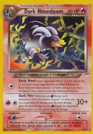 Dark Houndoom (7/105) [Neo Destiny Unlimited] | Black Swamp Games