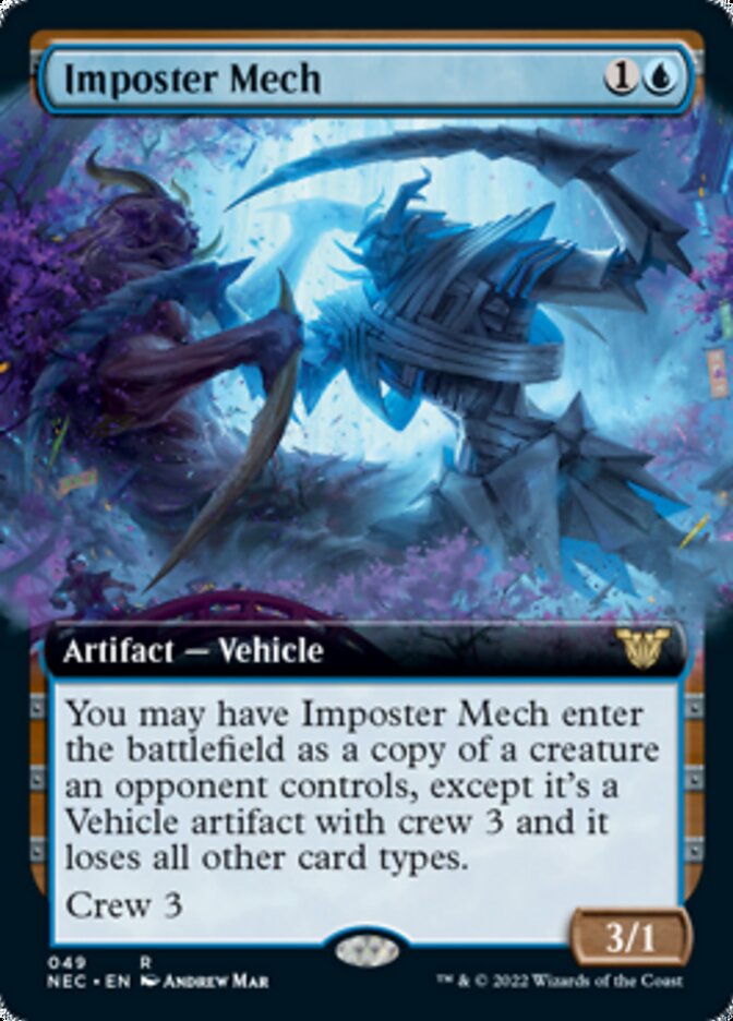 Imposter Mech (Extended Art) [Kamigawa: Neon Dynasty Commander] | Black Swamp Games