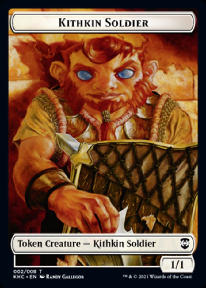 Kithkin Soldier Token [Kaldheim Commander Tokens] | Black Swamp Games