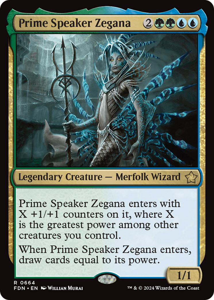 Prime Speaker Zegana [Foundations] | Black Swamp Games