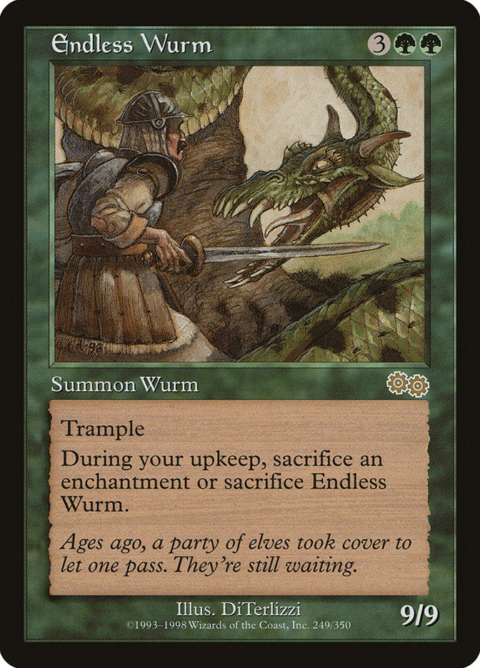 Endless Wurm [Urza's Saga] | Black Swamp Games