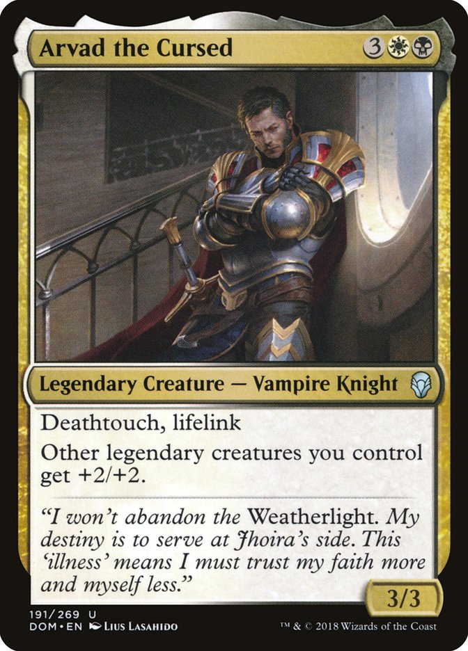 Arvad the Cursed [Dominaria] | Black Swamp Games
