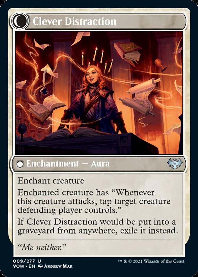 Distracting Geist // Clever Distraction [Innistrad: Crimson Vow] | Black Swamp Games