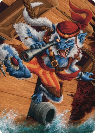 Treasure Nabber Art Card [Commander Masters Art Series] | Black Swamp Games