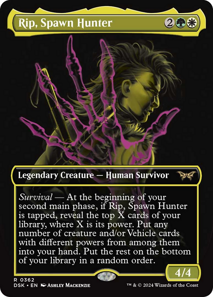 Rip, Spawn Hunter (Showcase) [Duskmourn: House of Horror] | Black Swamp Games