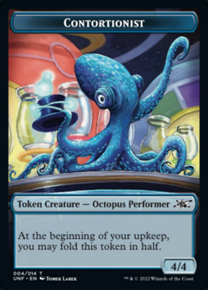 Contortionist Double-Sided Token [Unfinity Tokens] | Black Swamp Games