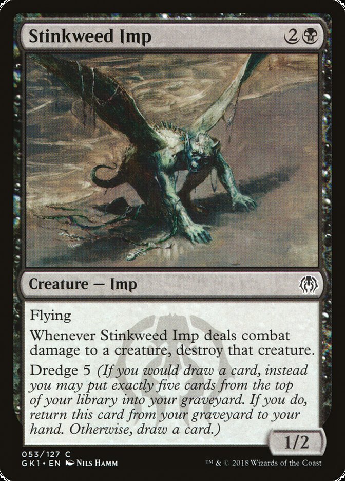 Stinkweed Imp [Guilds of Ravnica Guild Kit] | Black Swamp Games