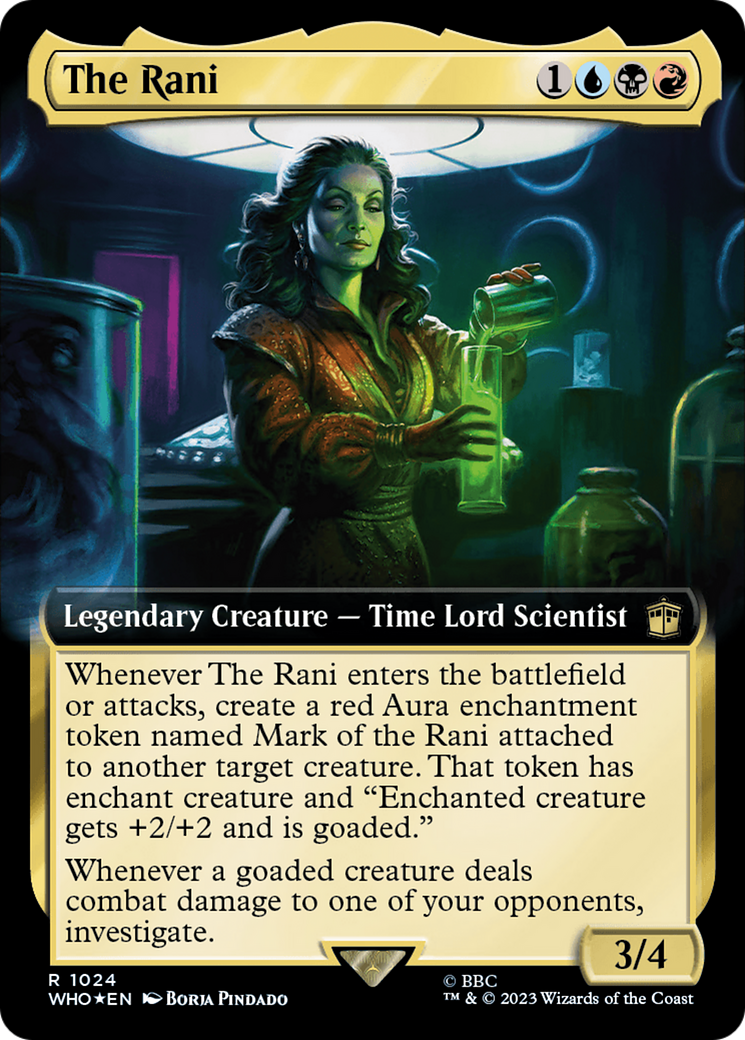 The Rani (Extended Art) (Surge Foil) [Doctor Who] | Black Swamp Games