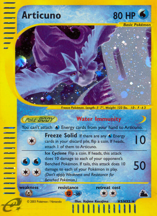 Articuno (H3/H32) [Skyridge] | Black Swamp Games
