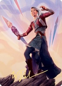 Niko Aris Art Card (Gold-Stamped Signature) [Kaldheim Art Series] | Black Swamp Games
