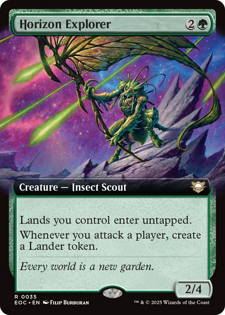 Horizon Explorer (Extended Art) [Edge of Eternities Commander] | Black Swamp Games
