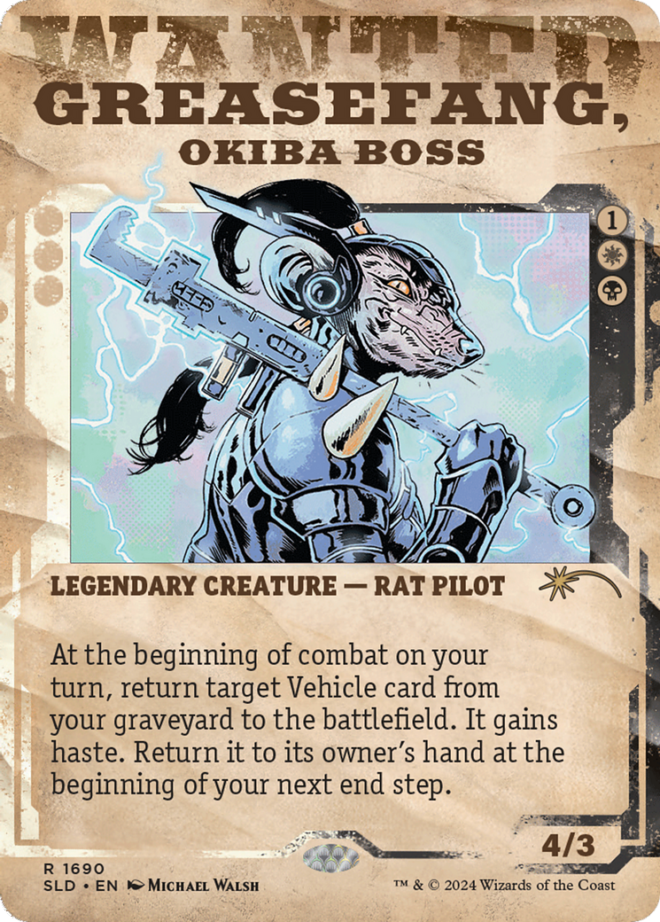 Greasefang, Okiba Boss [Secret Lair Drop Series] | Black Swamp Games