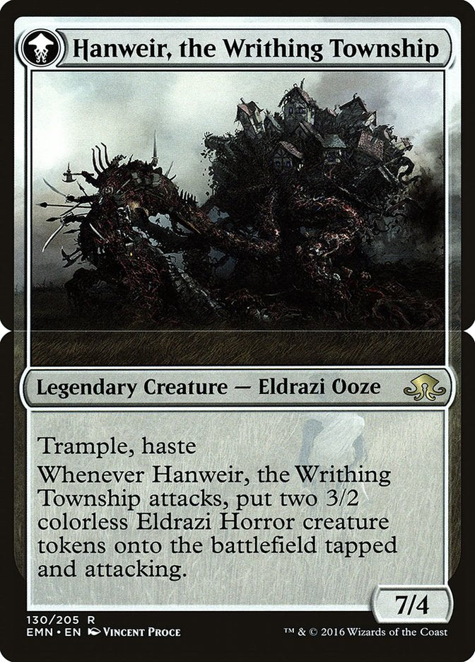 Hanweir, the Writhing Township [Eldritch Moon Prerelease Promos] | Black Swamp Games