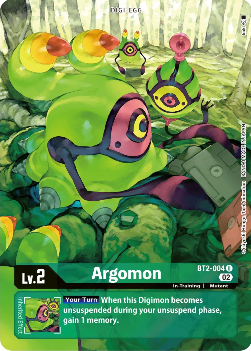 Argomon [BT2-004] (Alternate Art) [Starter Deck: Beelzemon Advanced Deck Set] | Black Swamp Games