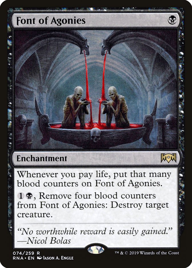 Font of Agonies [Ravnica Allegiance] | Black Swamp Games