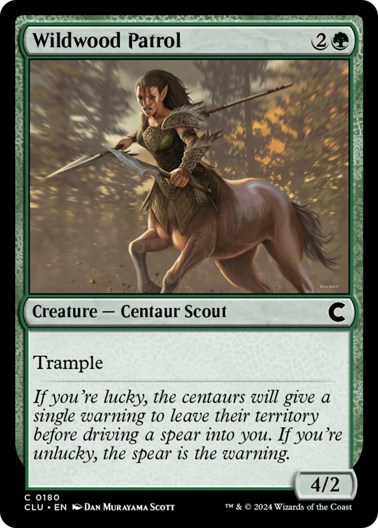 Wildwood Patrol [Ravnica: Clue Edition] | Black Swamp Games