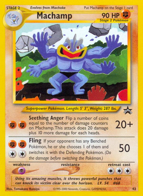 Machamp (43) [Wizards of the Coast: Black Star Promos] | Black Swamp Games