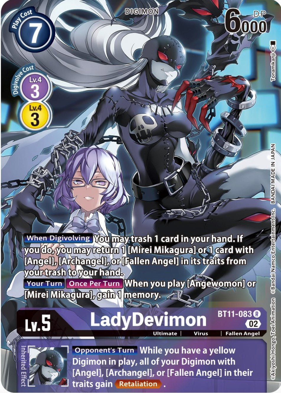 LadyDevimon [BT11-083] (Alternate Art) [Dimensional Phase] | Black Swamp Games