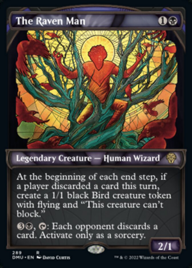 The Raven Man (Showcase) [Dominaria United] | Black Swamp Games