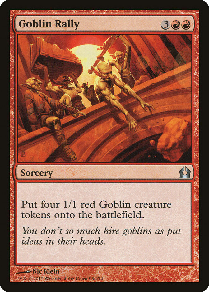 Goblin Rally [Return to Ravnica] | Black Swamp Games