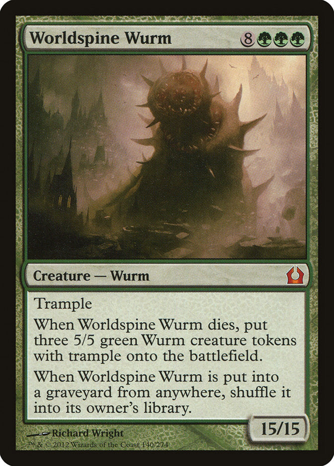 Worldspine Wurm [Return to Ravnica] | Black Swamp Games
