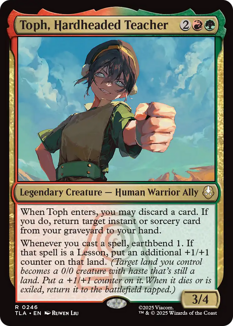 Toph, Hardheaded Teacher [Avatar: The Last Airbender] | Black Swamp Games