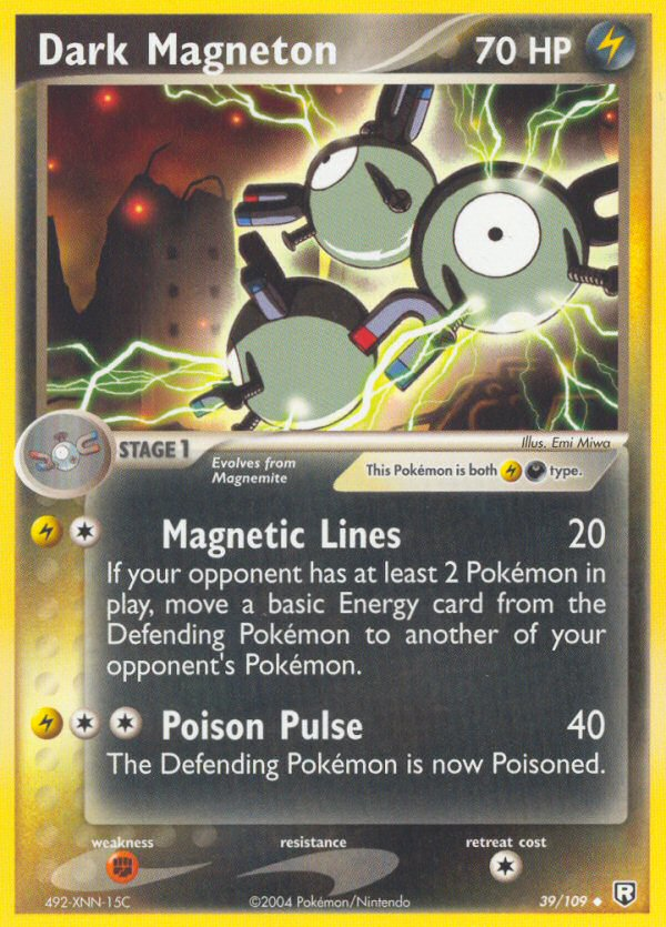 Dark Magneton (39/109) [EX: Team Rocket Returns] | Black Swamp Games