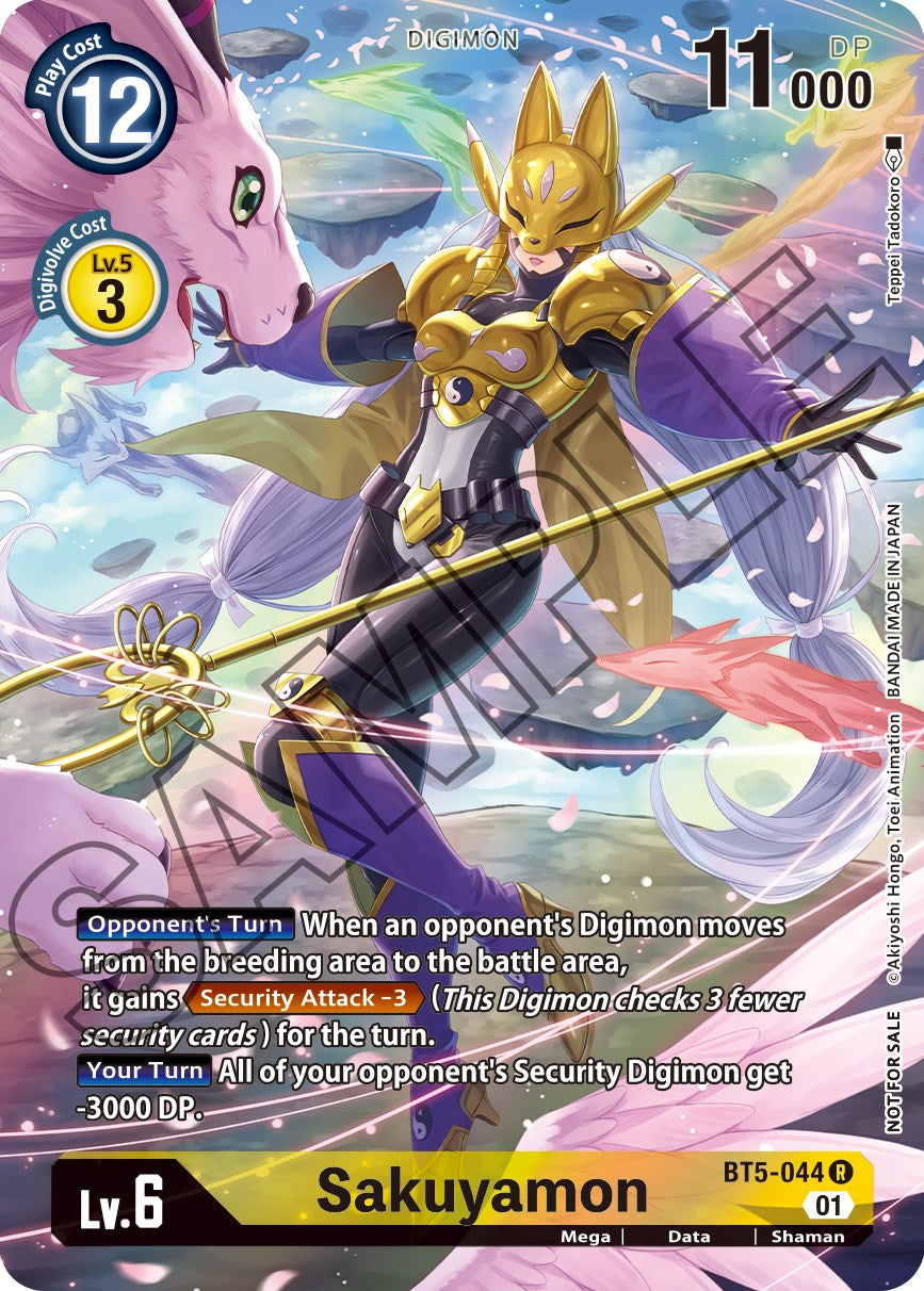 Sakuyamon [BT5-044] (Tamer's Card Set 1) [Battle of Omni Promos] | Black Swamp Games