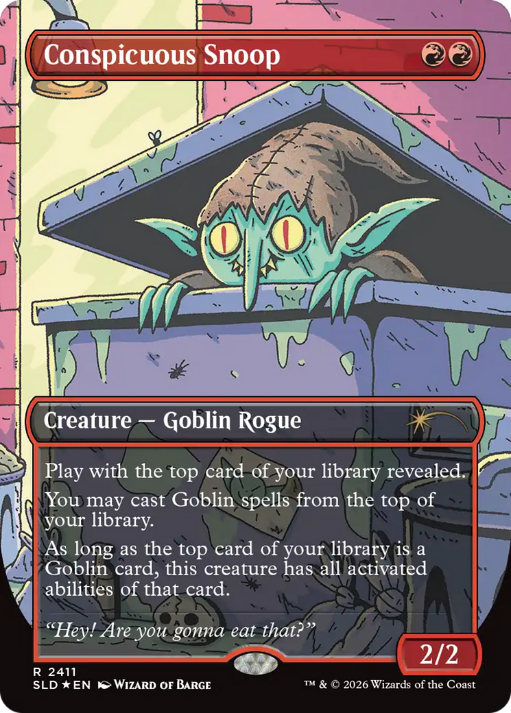 Conspicuous Snoop [Secret Lair Drop Series] | Black Swamp Games