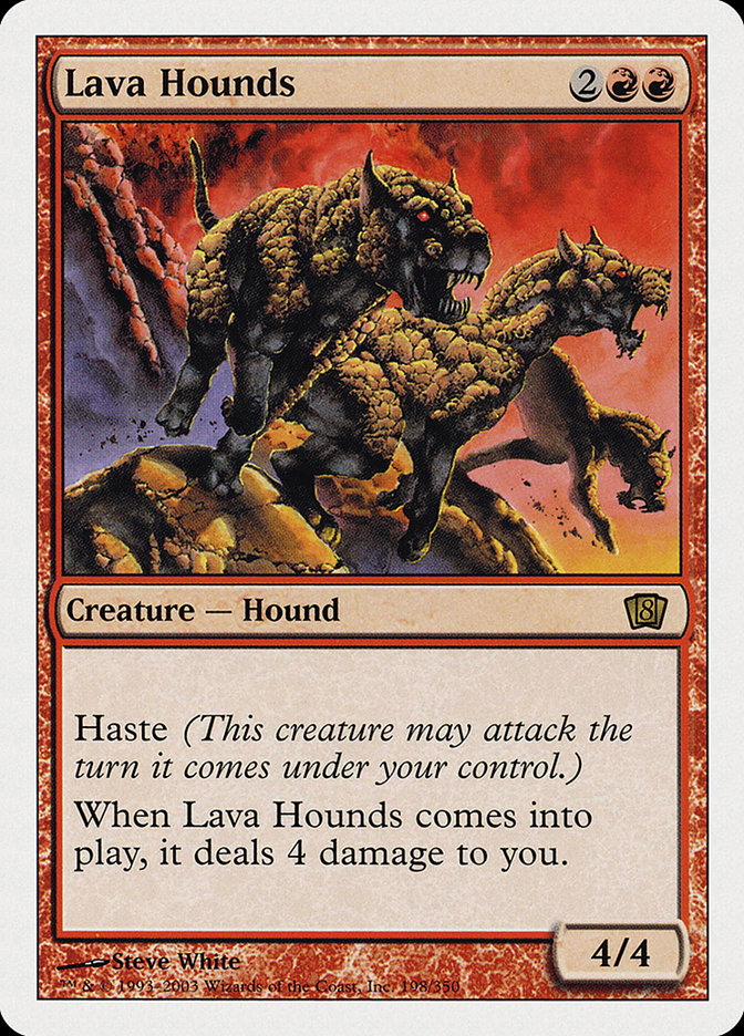 Lava Hounds [Eighth Edition] | Black Swamp Games