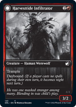 Harvesttide Infiltrator // Harvesttide Assailant [Innistrad: Double Feature] | Black Swamp Games