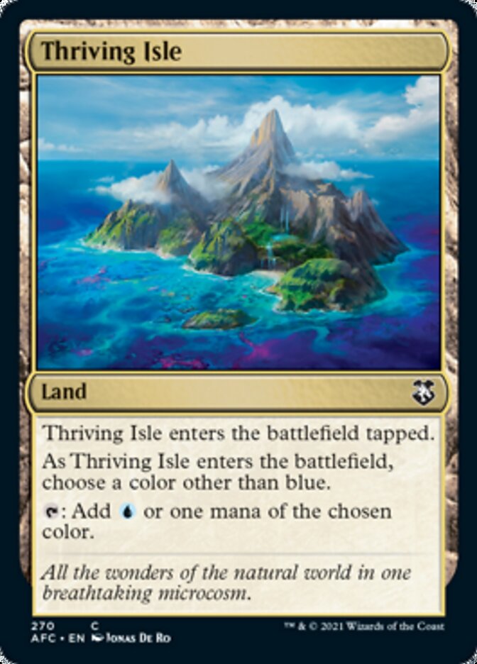 Thriving Isle [Dungeons & Dragons: Adventures in the Forgotten Realms Commander] | Black Swamp Games