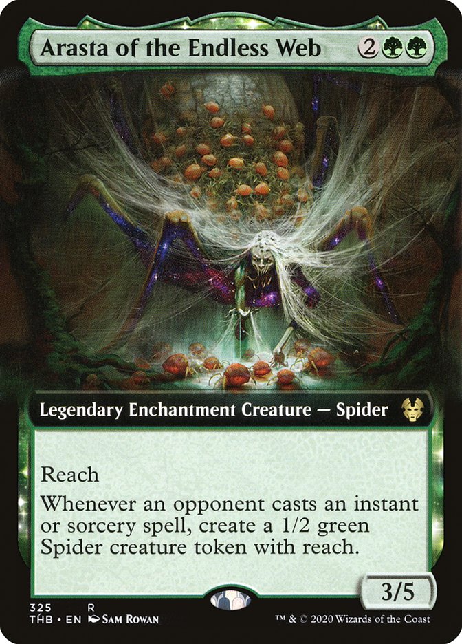 Arasta of the Endless Web (Extended Art) [Theros Beyond Death] | Black Swamp Games
