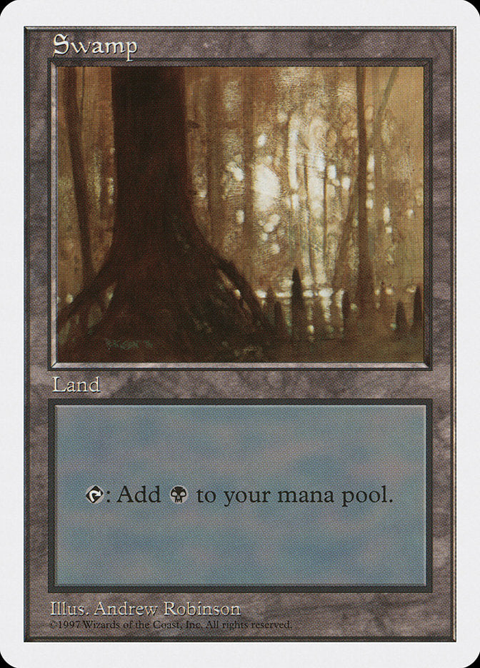 Swamp (441) [Fifth Edition] | Black Swamp Games