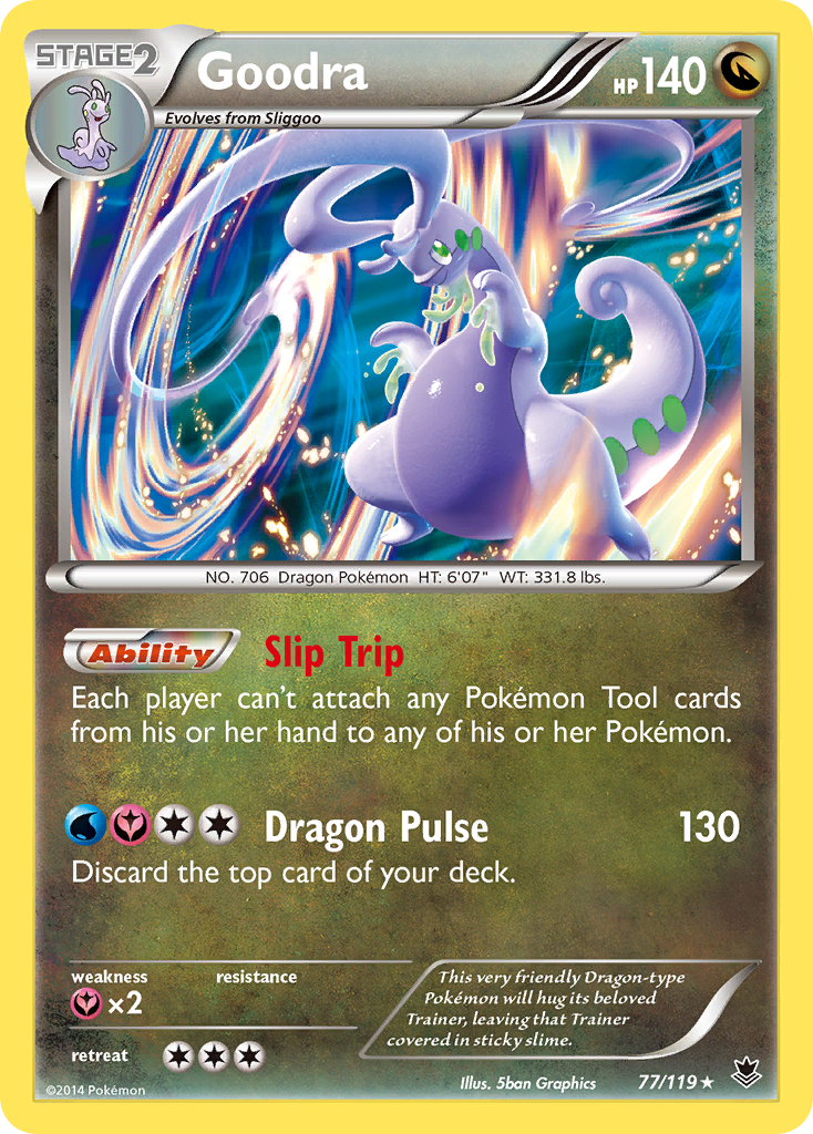 Goodra (77/119) [XY: Phantom Forces] | Black Swamp Games
