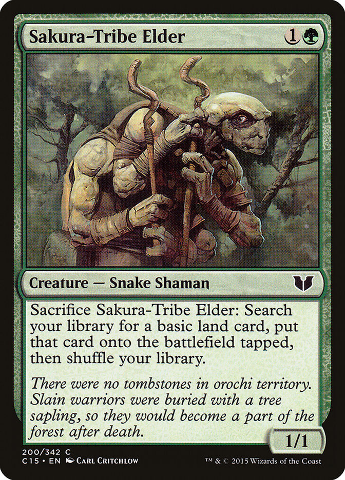 Sakura-Tribe Elder [Commander 2015] | Black Swamp Games