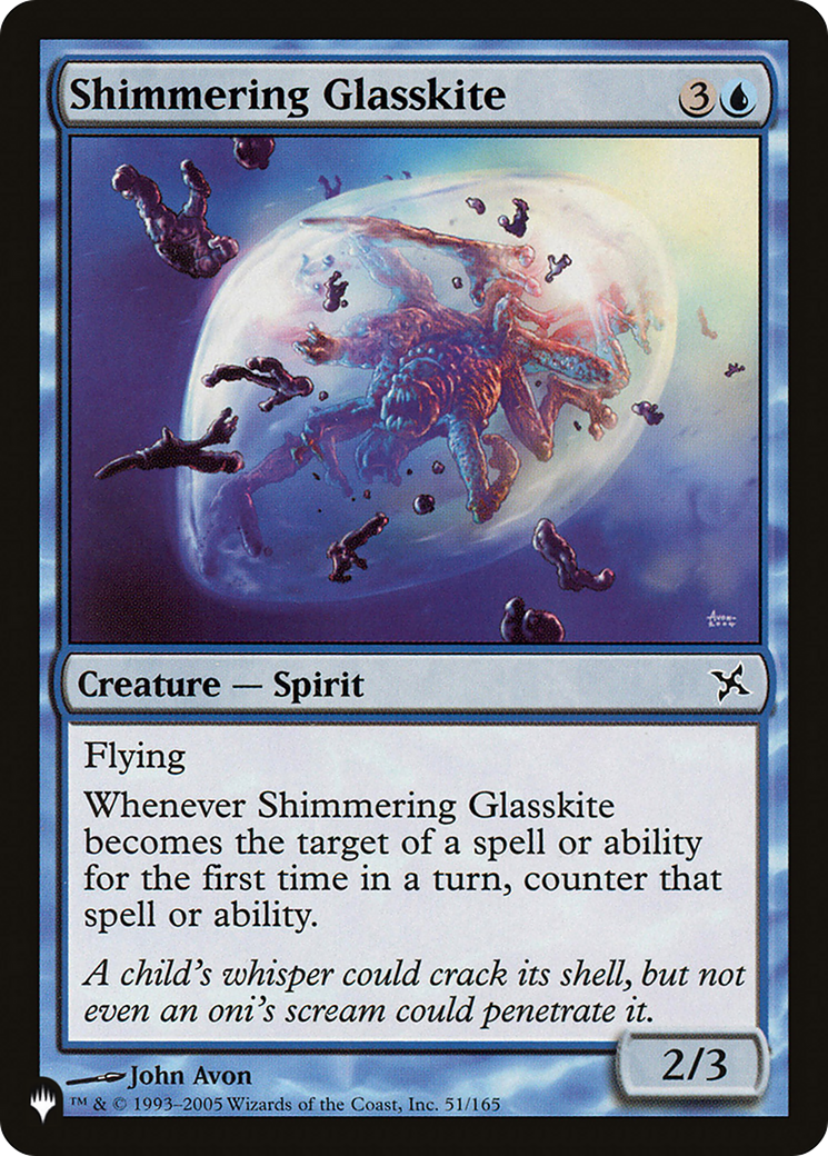 Shimmering Glasskite [The List] | Black Swamp Games